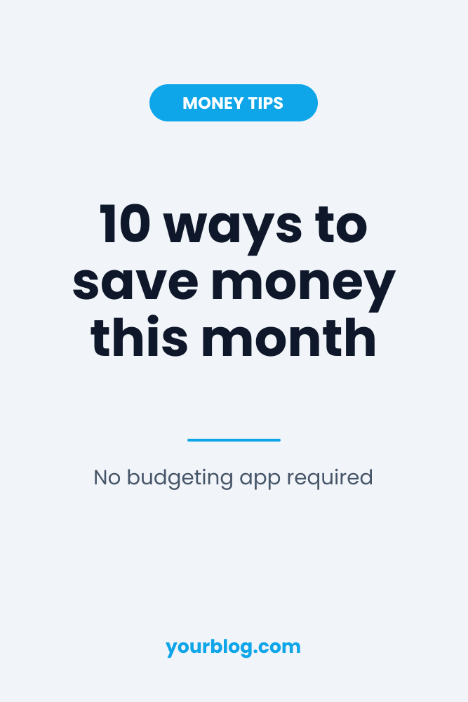 Blog post Pinterest pin template