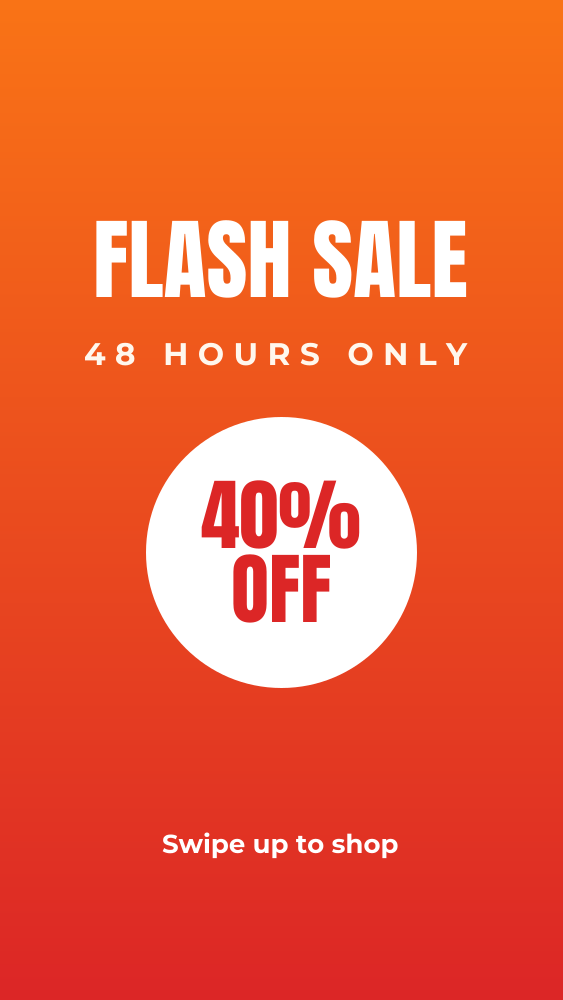 Flash sale Instagram story template