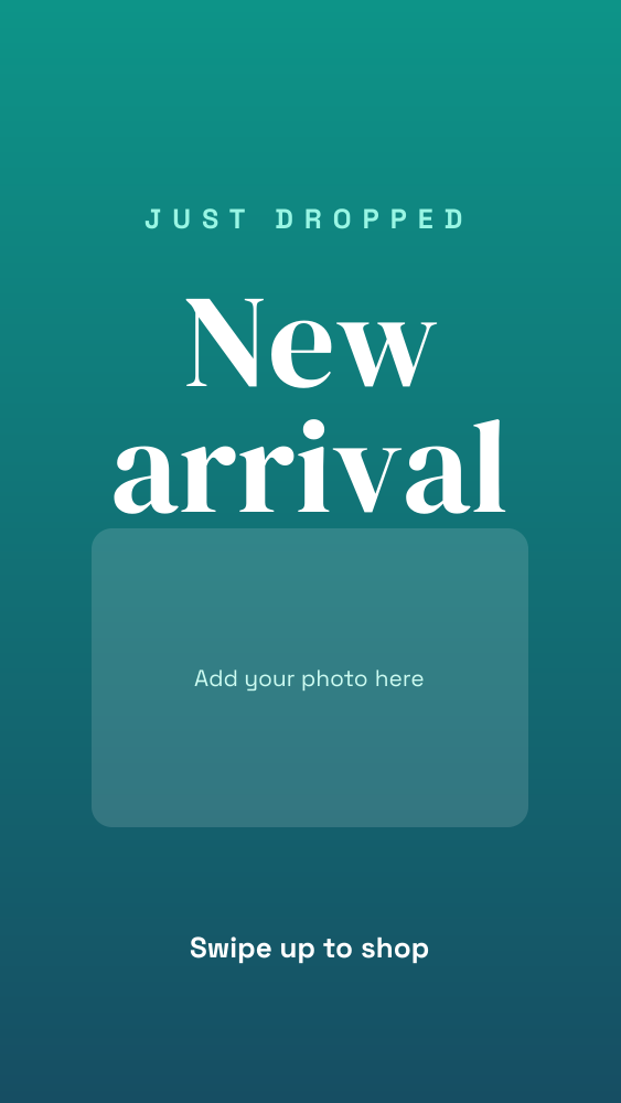 New arrival Instagram story template