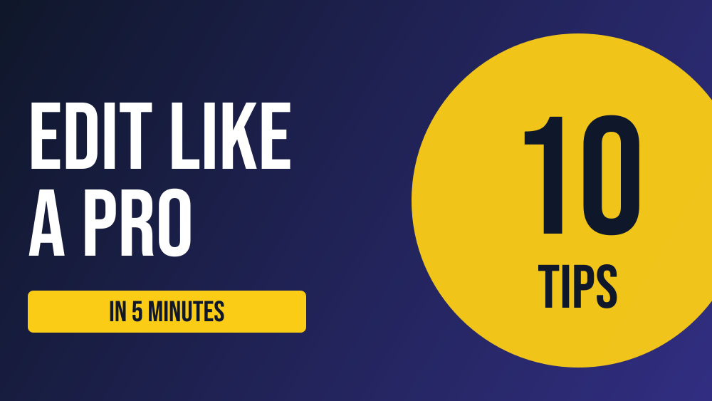 Bold YouTube thumbnail template